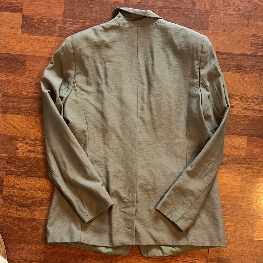 LOFT Sage Green Blazer - Picture 3 of 3